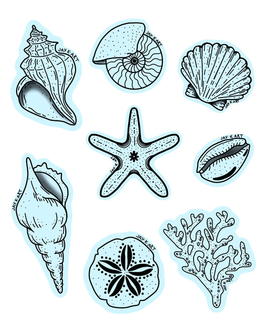 Shell sticker pack