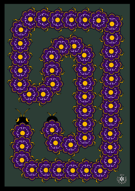 Flower caterpillar